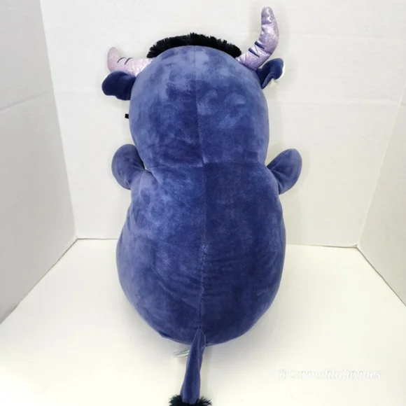 PERNI 🦬 18" Navy Blue Highland Cow HugMee Original Squishmallow ☆ NWOT ☆